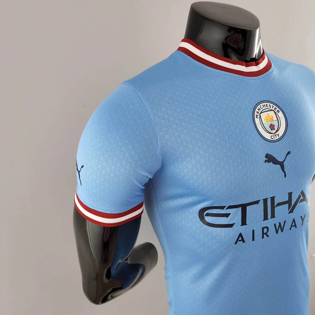2022/2023 Manchester City Home Football Shirt 1:1 Thai Quality - Player Version FTBL4ALL