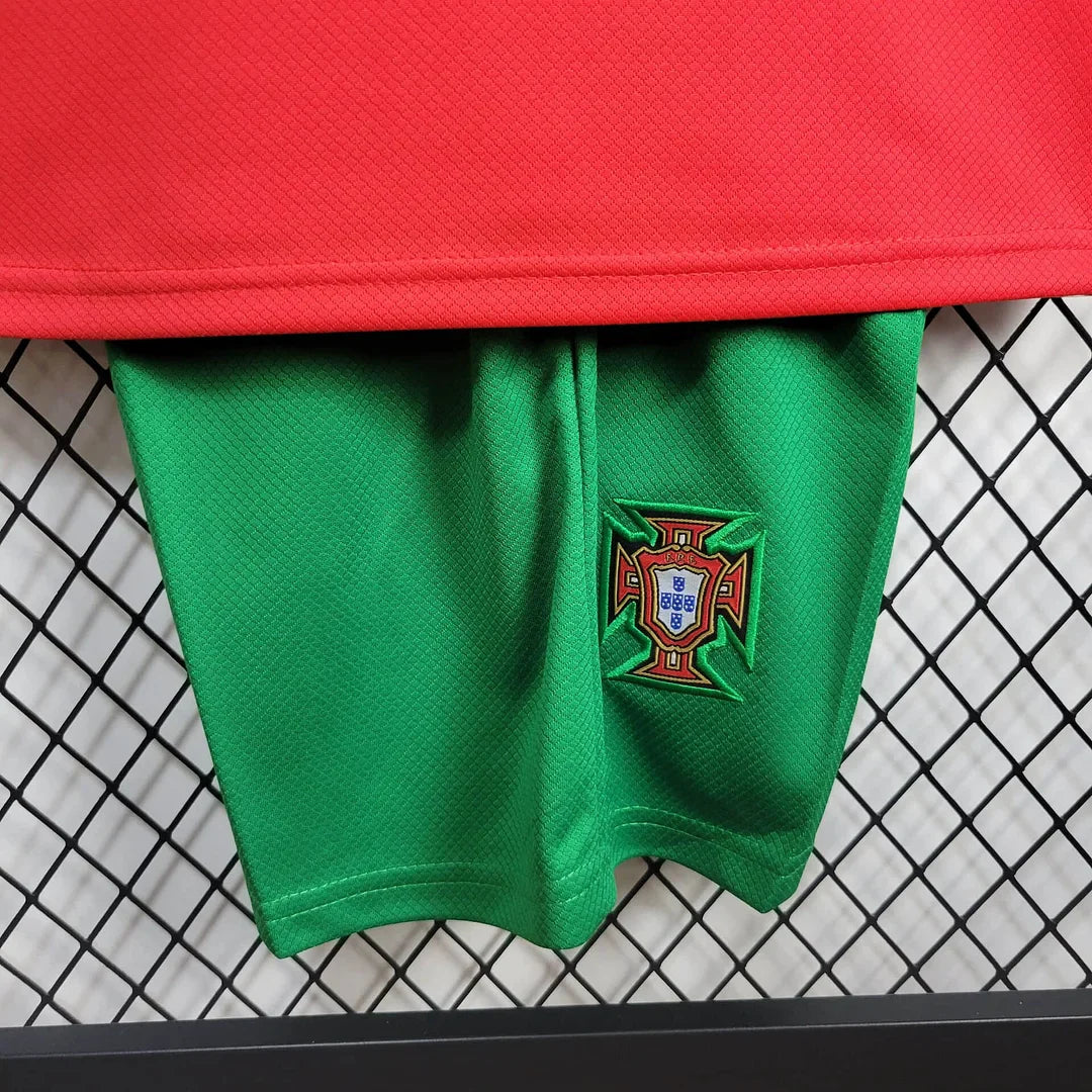 2024 Portugal Home Football Shirt Kids Size 1:1 Thai Quality FTBL4ALL