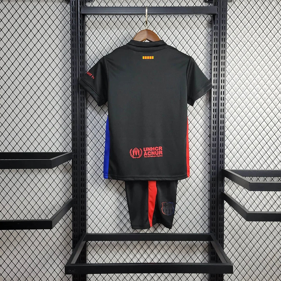2024/2025 Kids Size Barcelona Away Football Shirt 1:1 Thai Quality FTBL4ALL