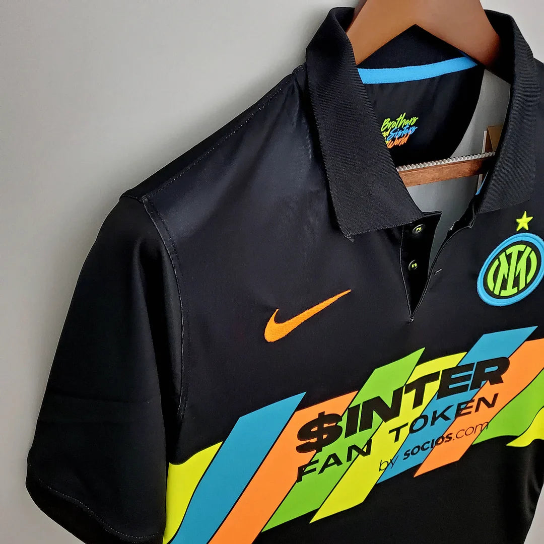 Internazionale Milan Third Away Football Jersey 2021/2022 Retro 1:1 Thai Quality FTBL4ALL