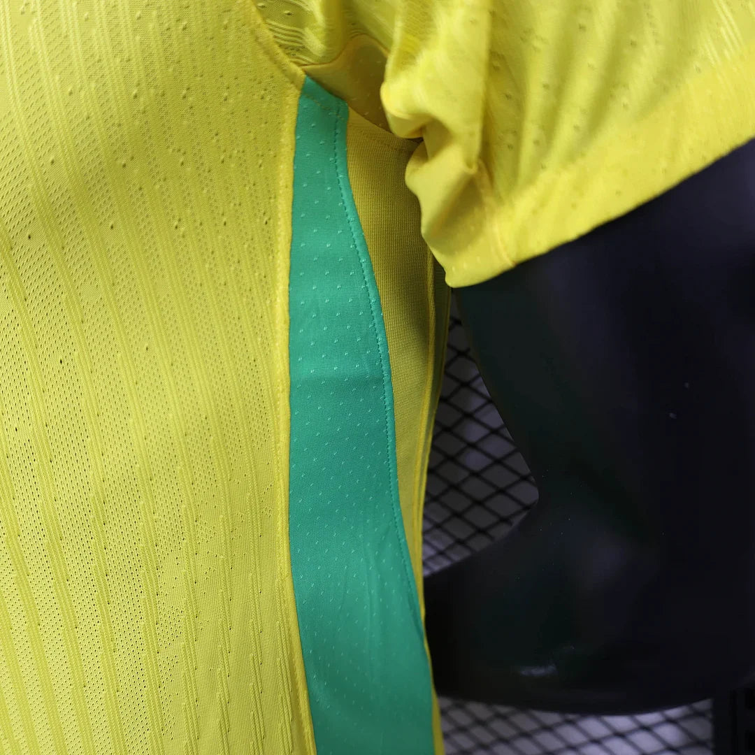2025 Brazil Home Soccer Jersey - Player Version FTBL4ALL
