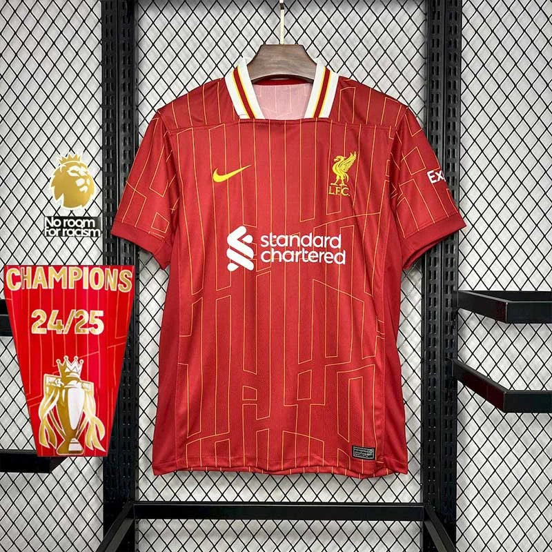 【CHAMPIONS】2024/2025 Liverpool Home Football Shirt FTBL4ALL