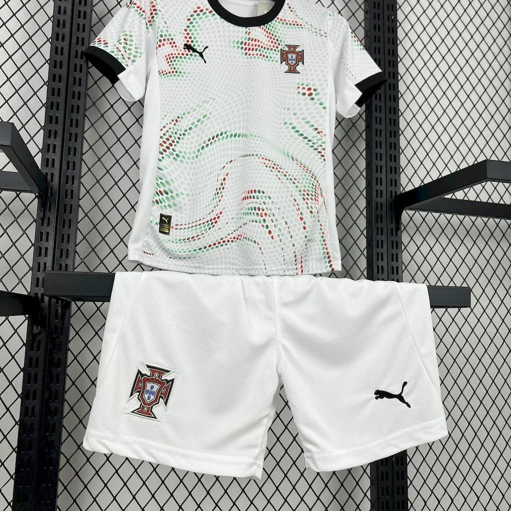 2025 Portugal Away Football Shirt Kids Size 1:1 FTBL4ALL
