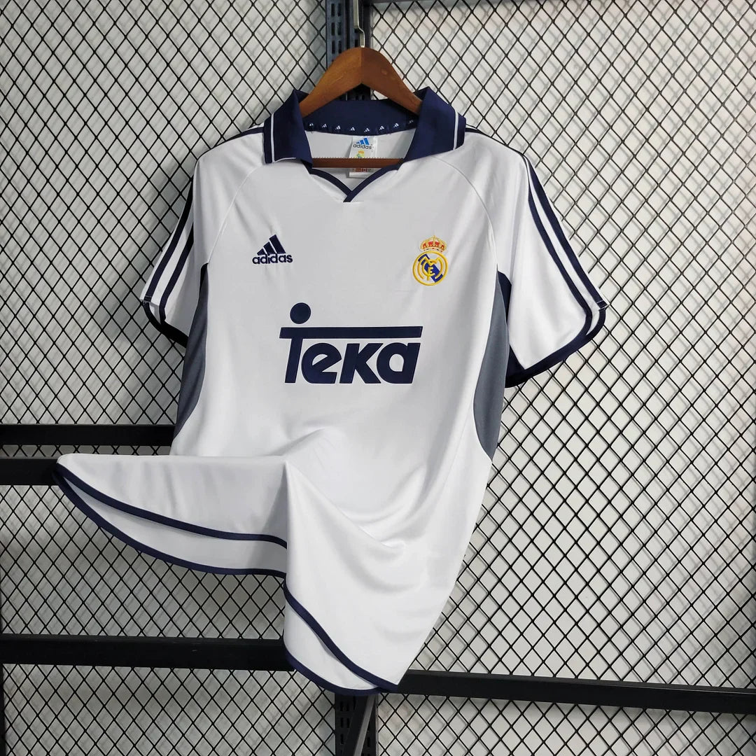 2000/2001 Retro Real Madrid Home Football Shirt 1:1 Thai Quality FTBL4ALL