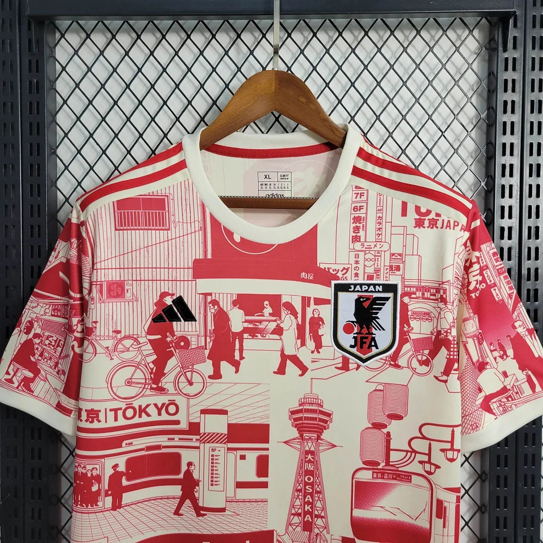 2023 Japan Tokyo Special Edition Red Football Jersey FTBL4ALL