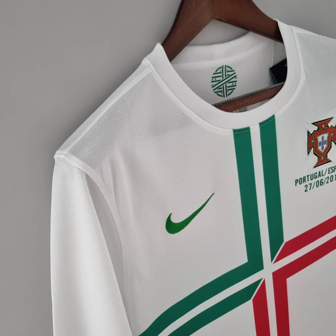 2012 Retro Long Sleeve Portugal Away Football Shirt FTBL4ALL