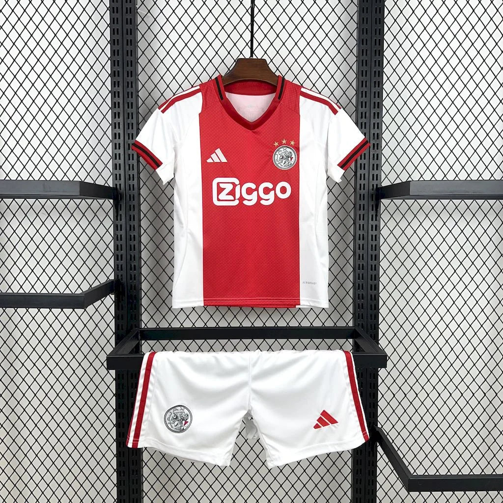 2025/2026 Ajax Home Football Shirt Kids Size FTBL4ALL