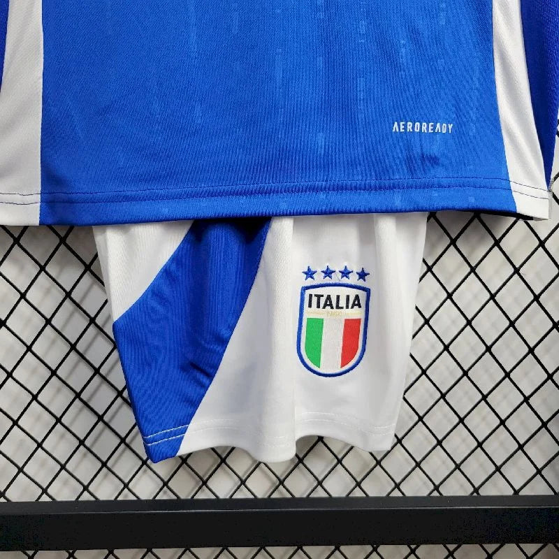 2024 Kids Size Italy Home Soccer Shirt 1:1 Thai Quality FTBL4ALL