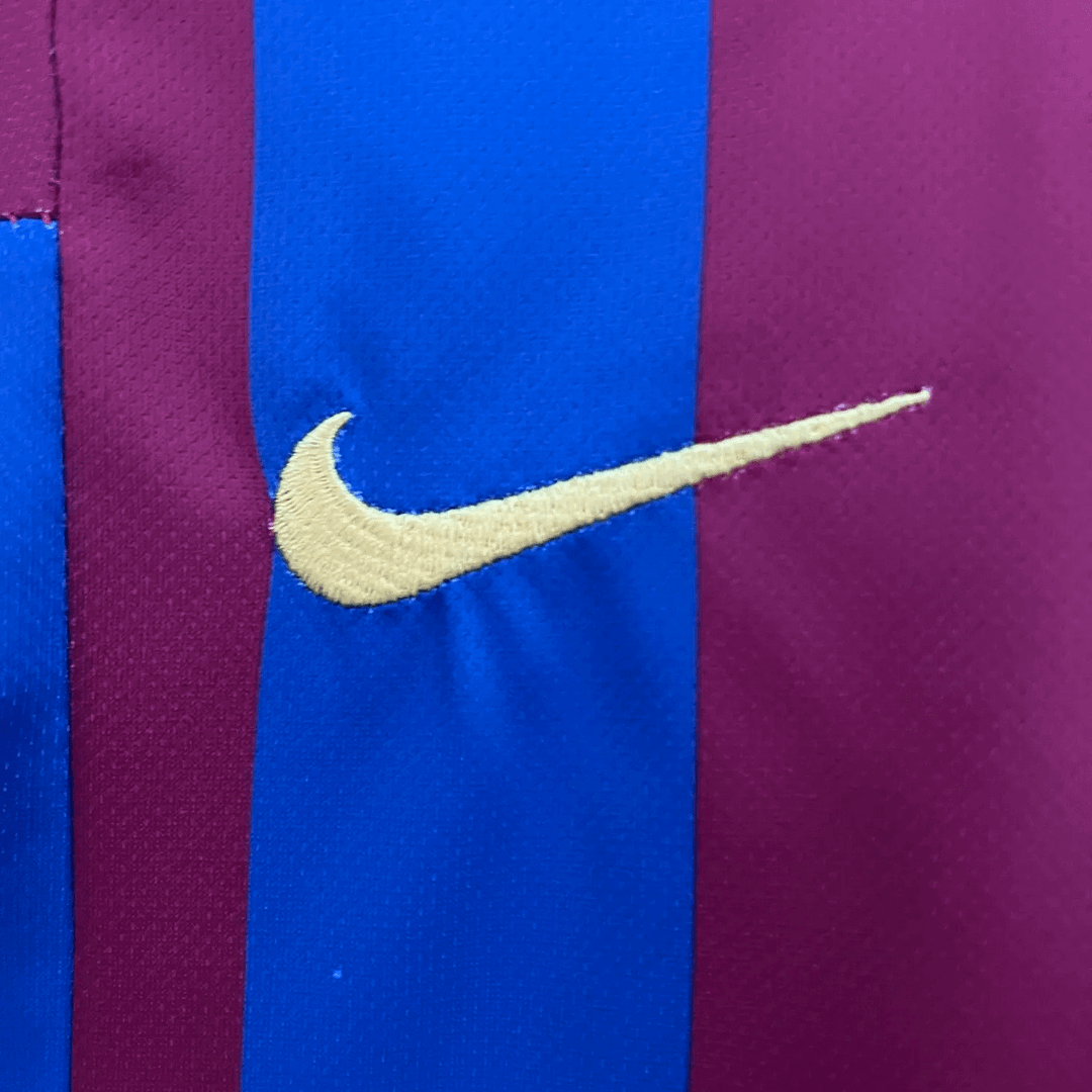 2005/2006 Retro Kids Size Barcelona Home Football Shirt 1:1 Thai Quality FTBL4ALL