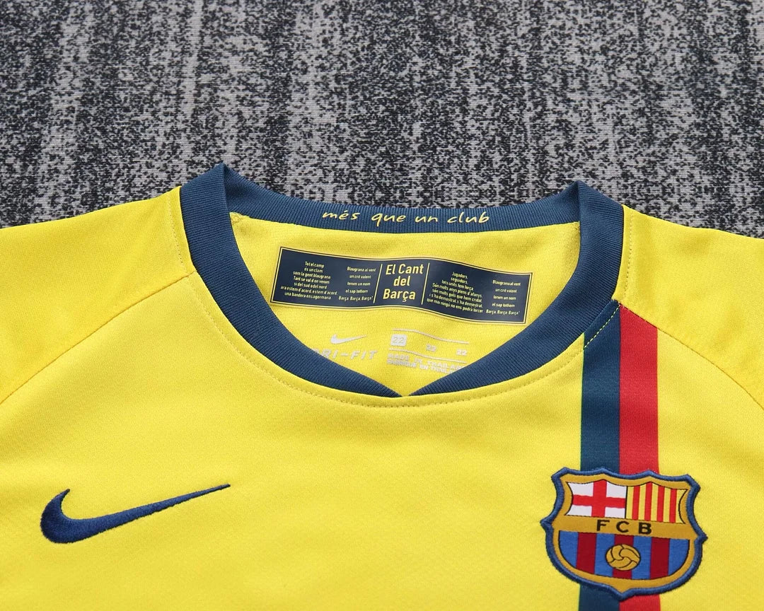 2008/2009 Retro Barcelona Away Football Shirt Kids Size 1:1 Thai Quality FTBL4ALL
