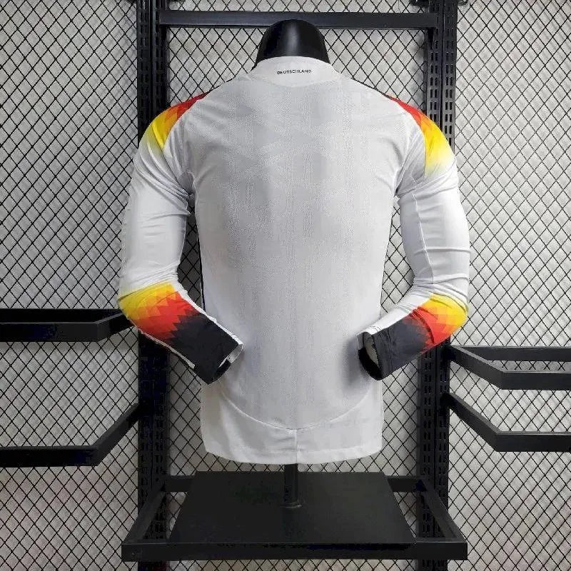 2024 Long Sleeve Player Version Germany Home Football Shirt 1:1 Thai Quality FTBL4ALL