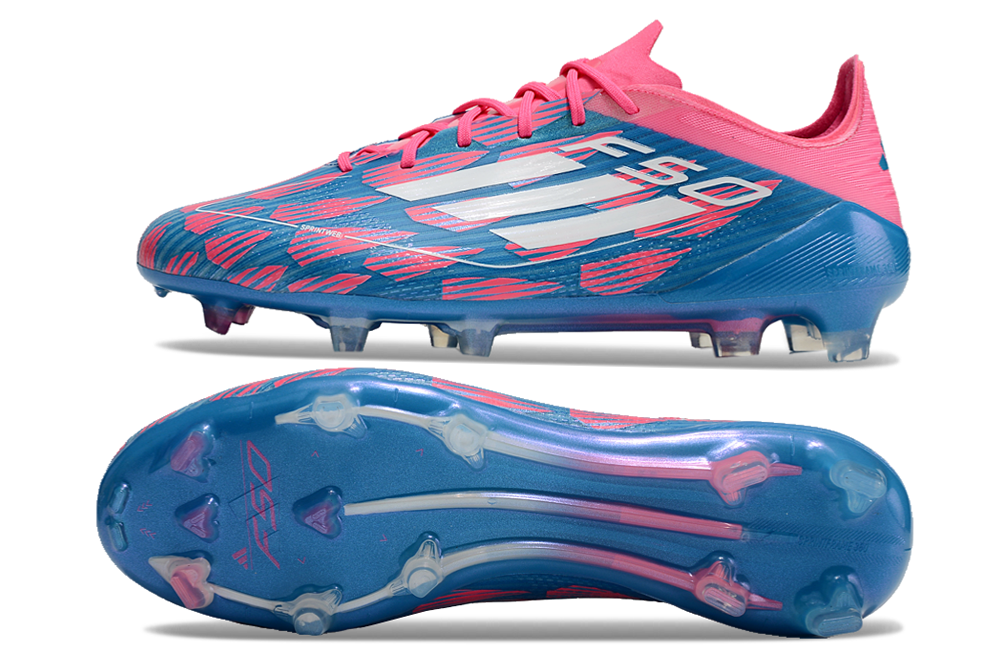 F50 Elite FG Laced Blue & Pink CC
