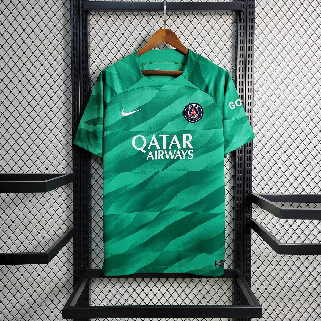 2023/2024 Psg Paris Saint-Germain Goalkeeper Green Football Shirt FTBL4ALL