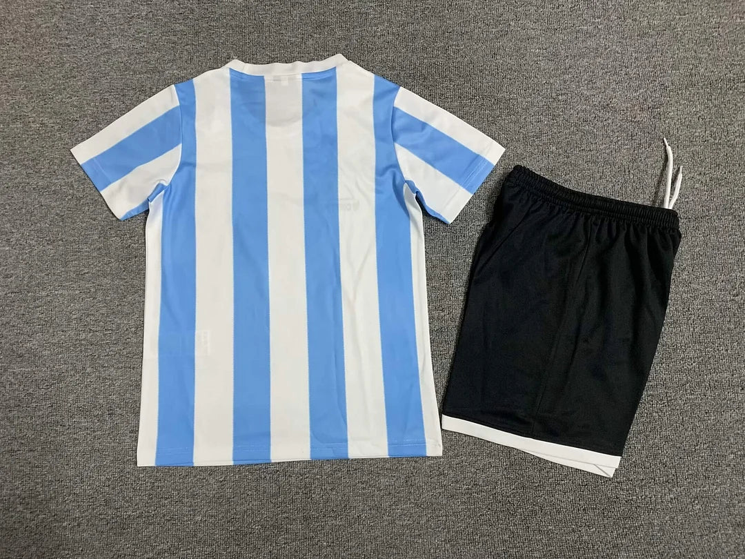 1986 Retro Kids Size Argentina National Team Home Jersey FTBL4ALL
