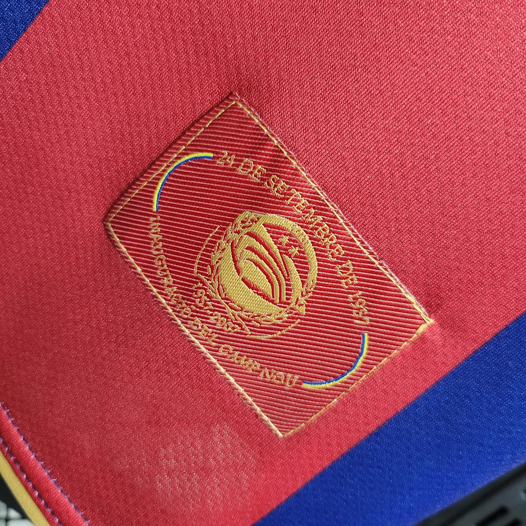 2007/2008 Retro Barcelona Home Football Shirt 1:1 Thai Quality FTBL4ALL