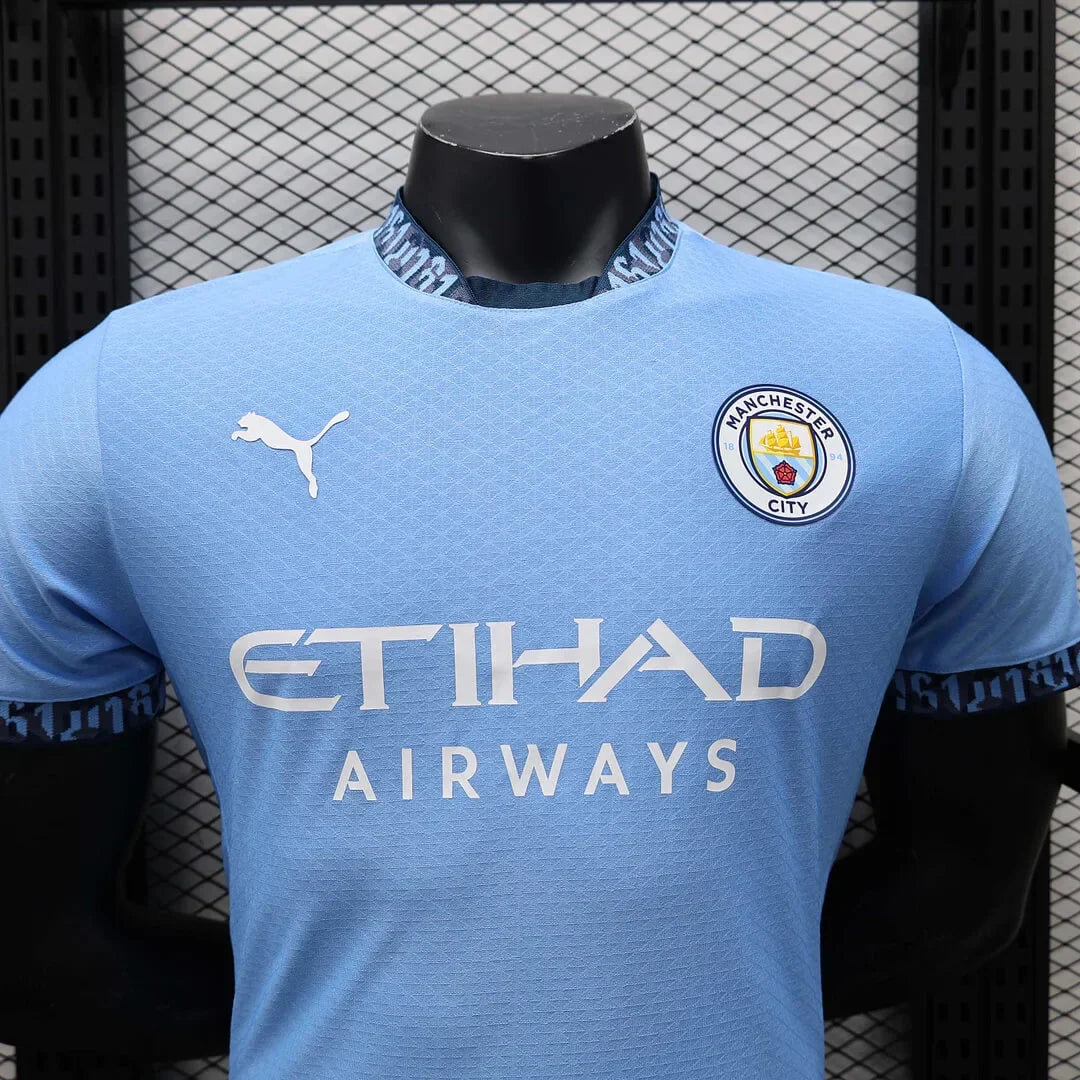 2024/2025 Manchester City Home Football Shirt 1:1 Thai Quality - Player Version FTBL4ALL