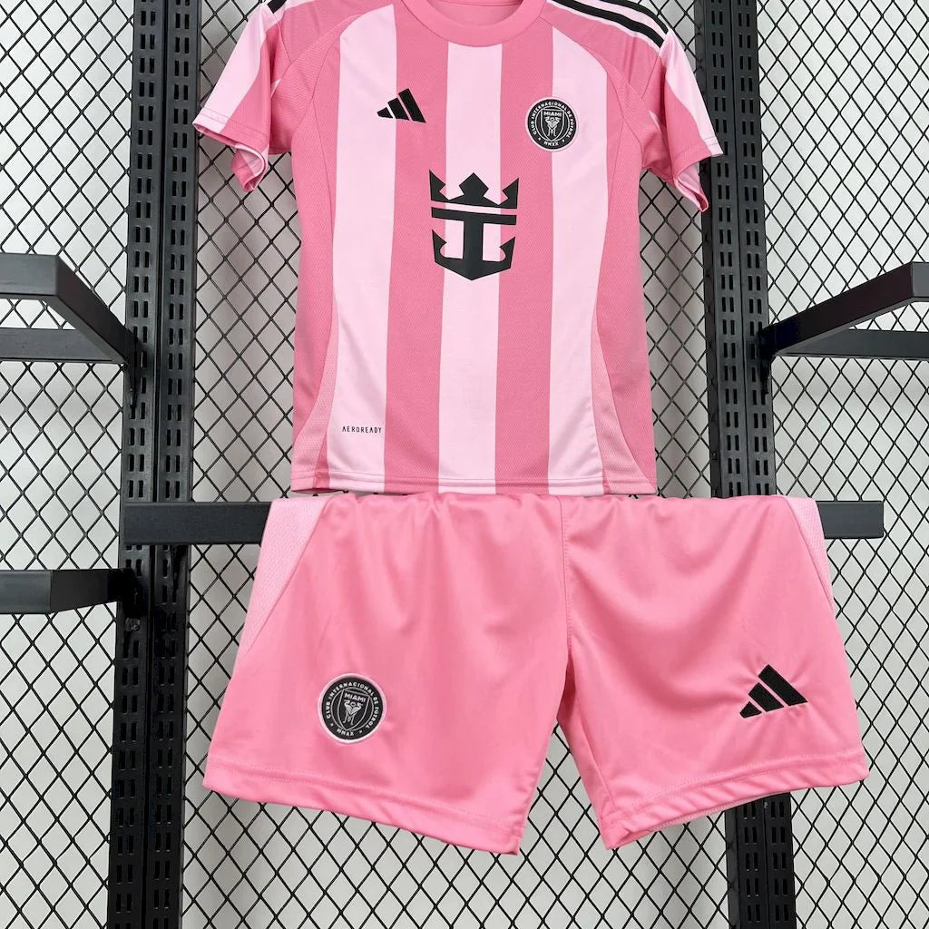 2025/2026 Inter Miami Home Football Shirt Kids Size FTBL4ALL