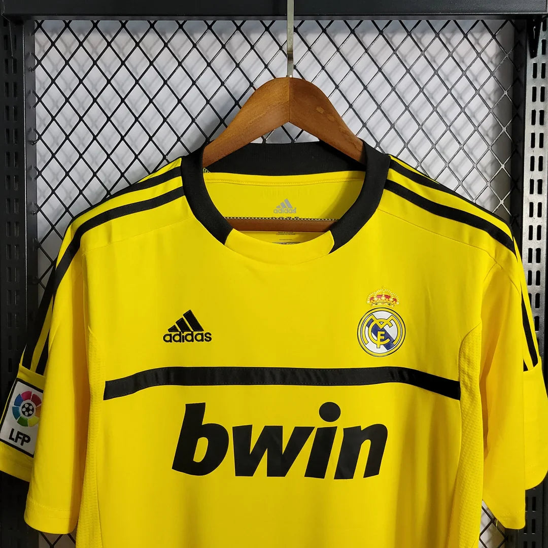 2011/2012 Retro Real Madrid Yellow Goalkeeper Football Shirt FTBL4ALL