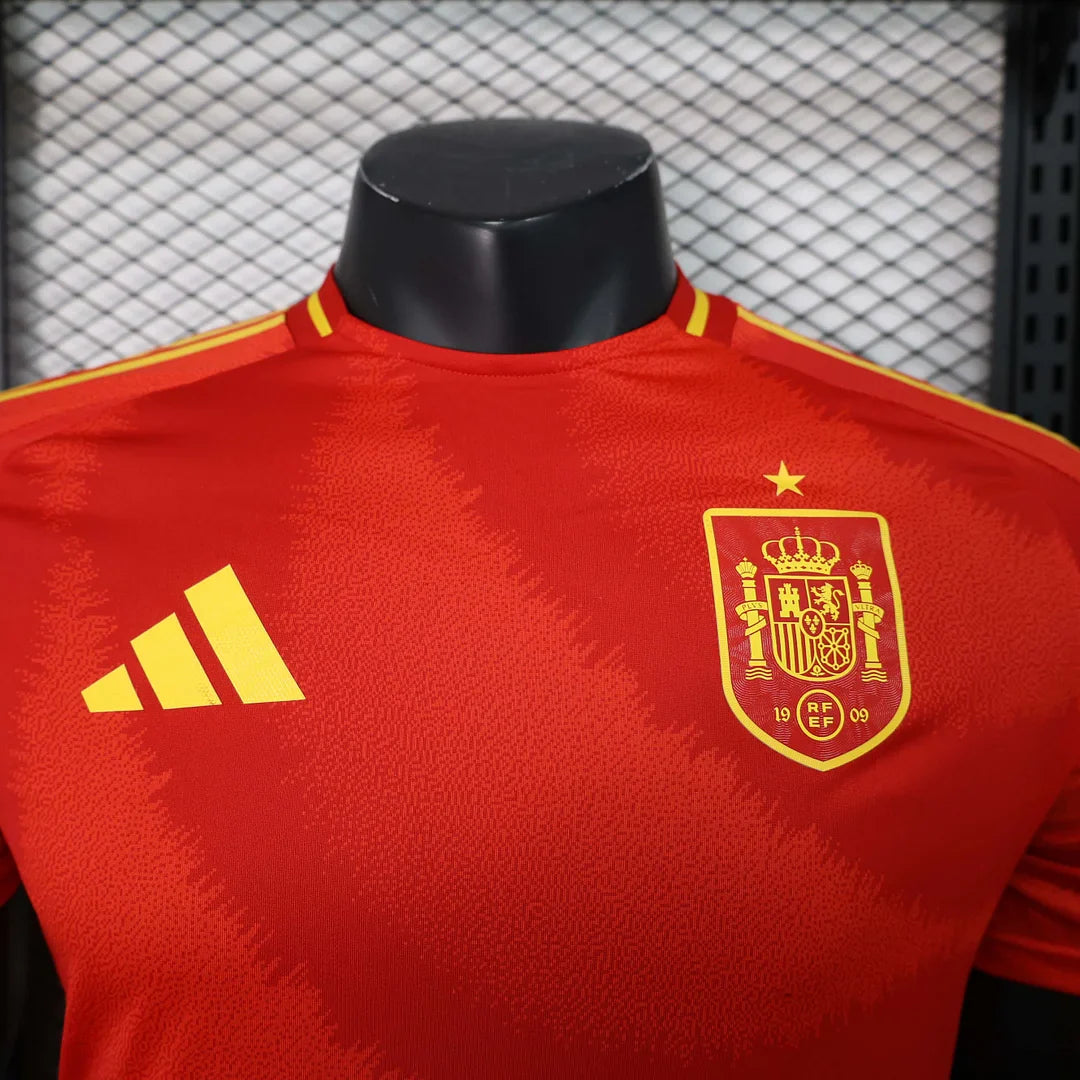 2024 Spain Home Football Shirt 1:1 Thai Quality - Player Version FTBL4ALL
