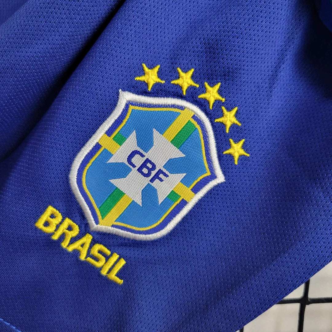 2024 Brazil Away Football Shirt Kids Size 1:1 FTBL4ALL