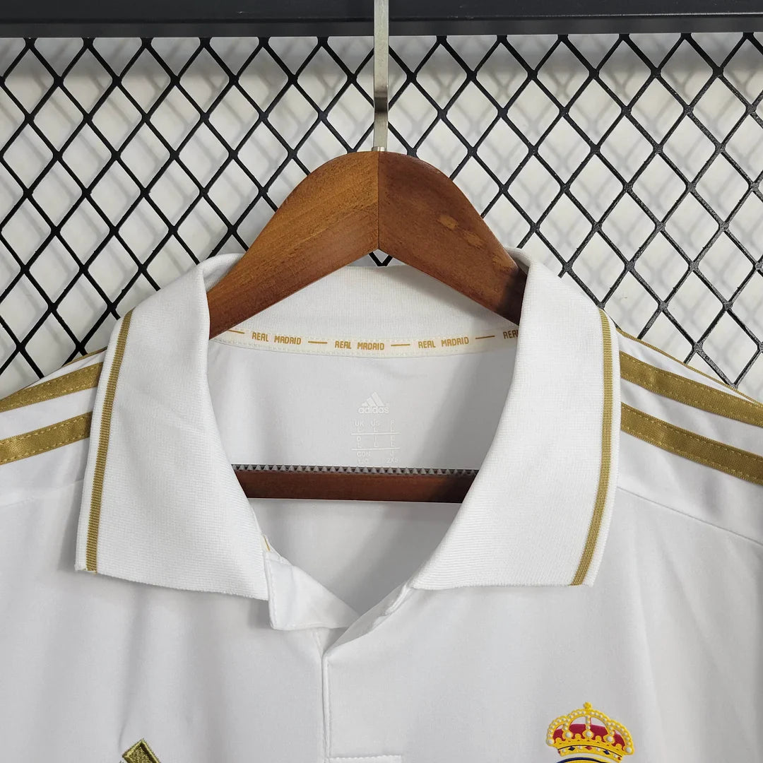 2011/2012 Retro Long Sleeve Real Madrid Home FTBL4ALL