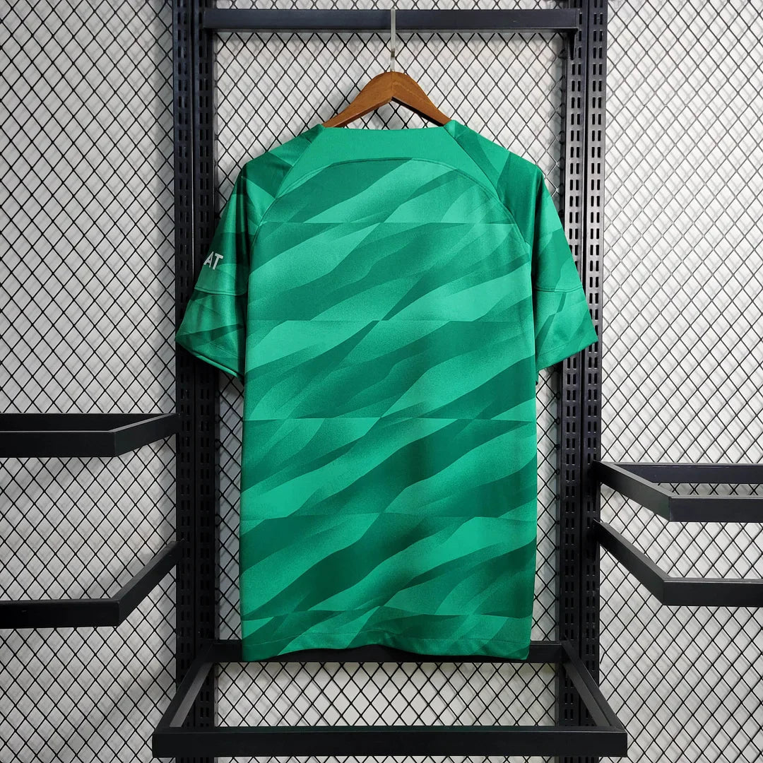 2023/2024 Psg Paris Saint-Germain Goalkeeper Green Football Shirt FTBL4ALL