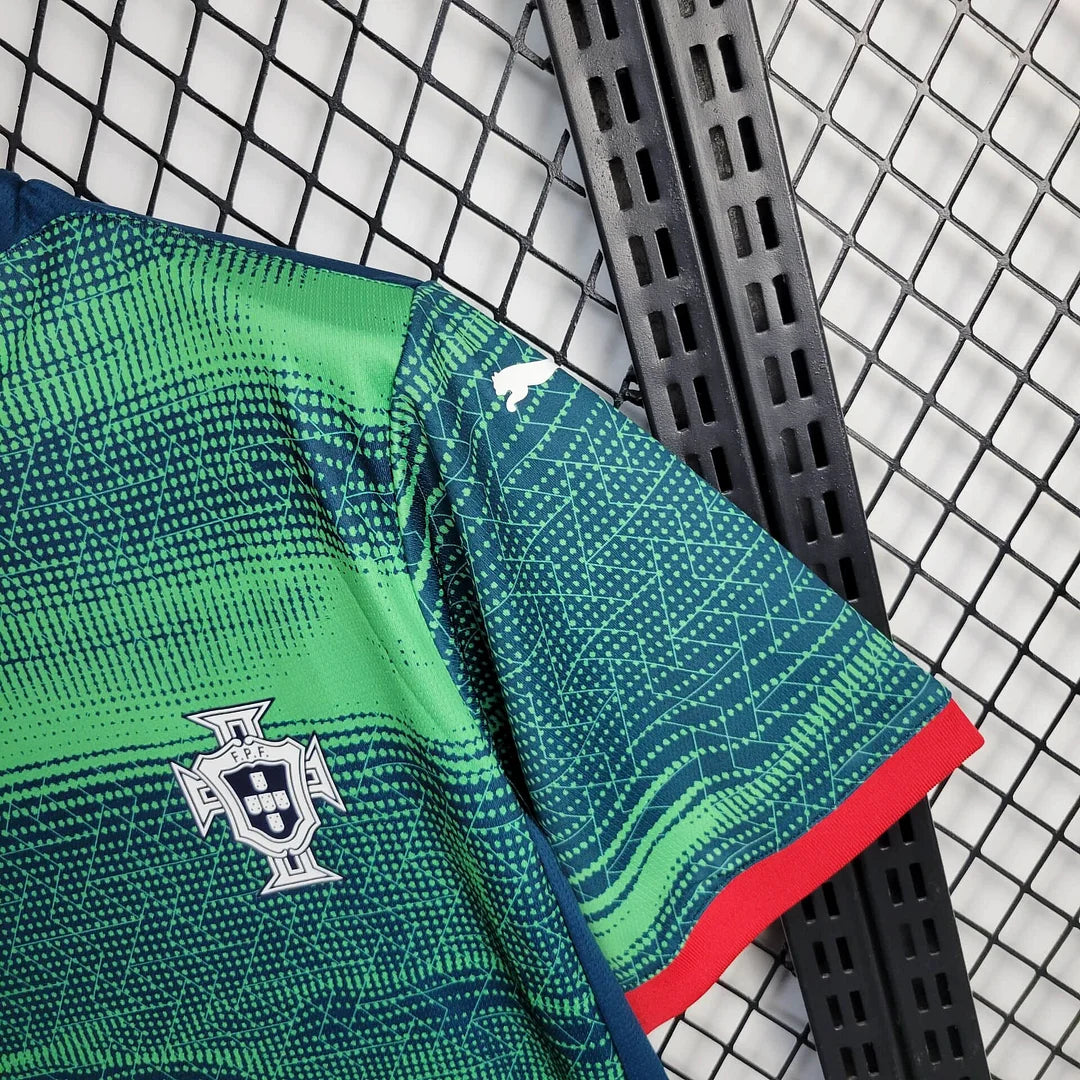 2025 Portugal Training Wear Football Shirt Green FTBL4ALL
