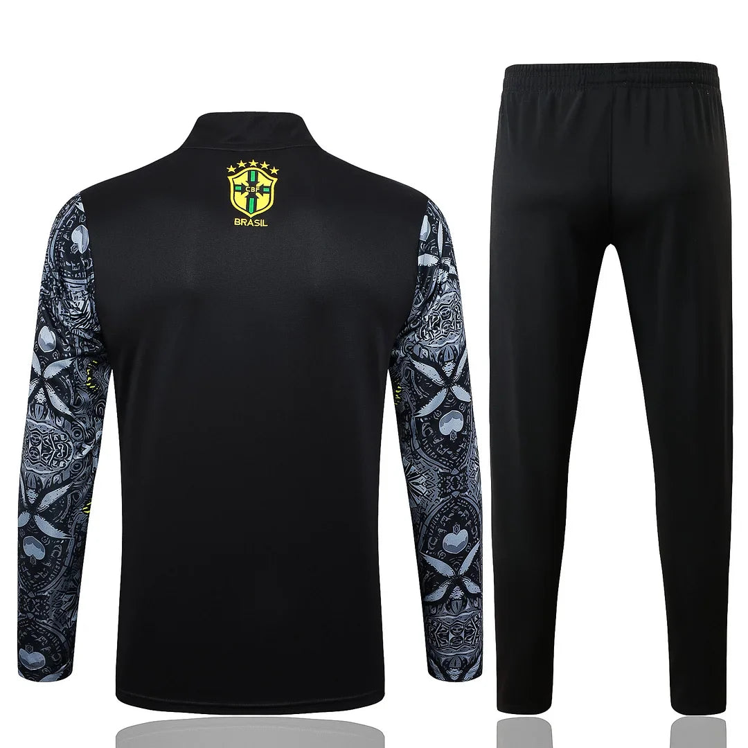 2024 Brazil Special Edition Goddess Half-Pull Tracksuit FTBL4ALL