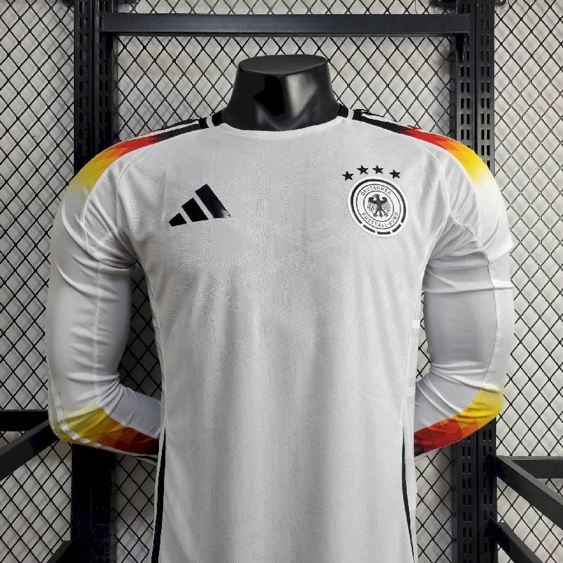 2024 Long Sleeve Player Version Germany Home Football Shirt 1:1 Thai Quality FTBL4ALL