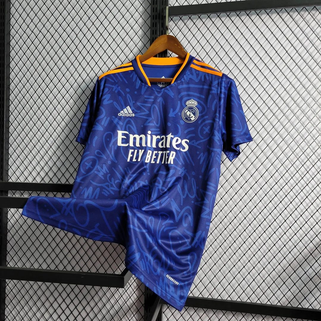 2021/2022 Retro Real Madrid Football Shirt Away FTBL4ALL