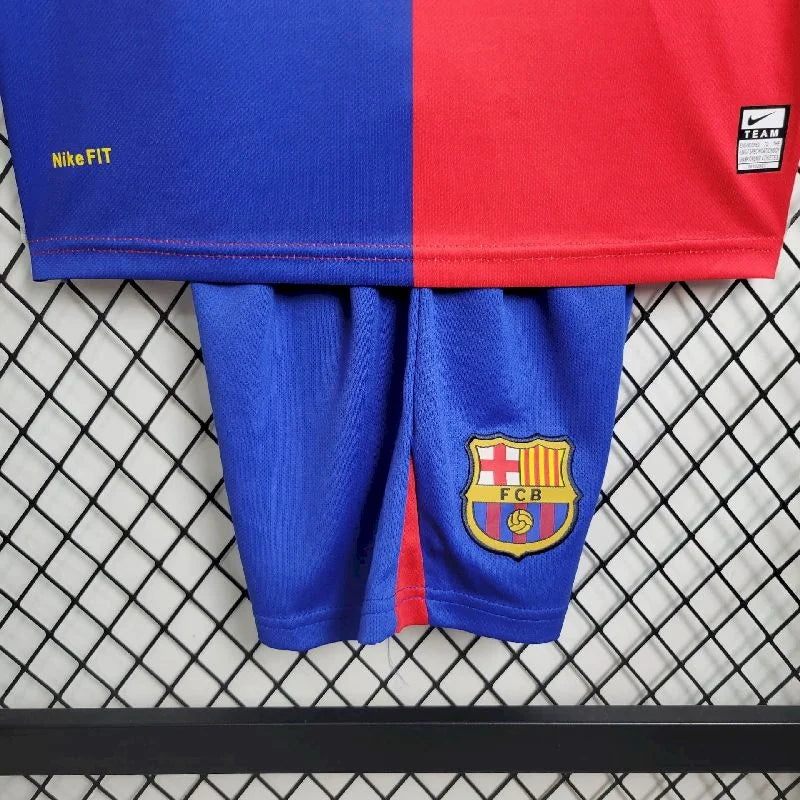 2008/2009 Retro Kids Size Barcelona Home Football Shirt 1:1 Thai Quality FTBL4ALL