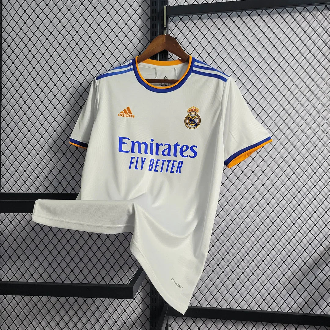 2021/2022 Retro Real Madrid Football Shirt Home FTBL4ALL