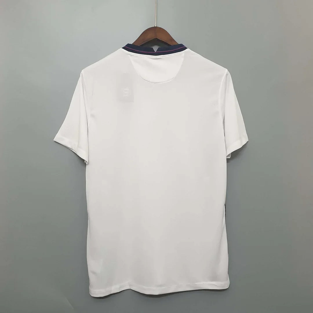 2020 England Soccer Jersey White Home FTBL4ALL