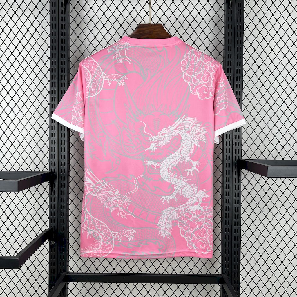 2025/26 REAL MADRID PINK DRAGON EDITION Classic Football Jerseys