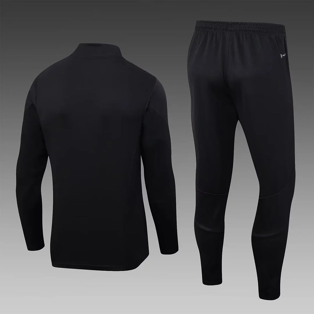 2023/2024 Arsenal Half-Pull Tracksuit Black 1:1 Thai Quality FTBL4ALL
