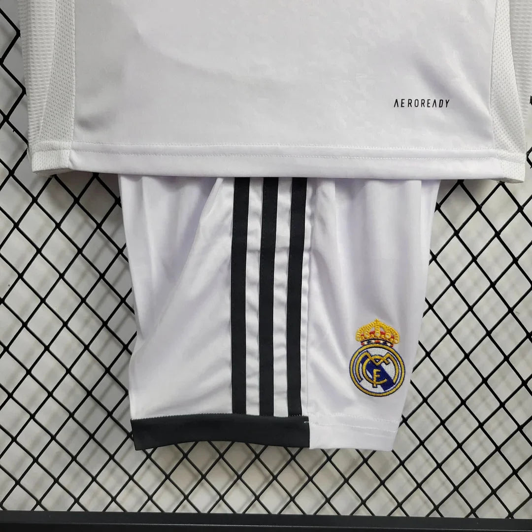 2024/2025 Real Madrid Home Football Shirt 1:1 Thai Quality Kids Size FTBL4ALL