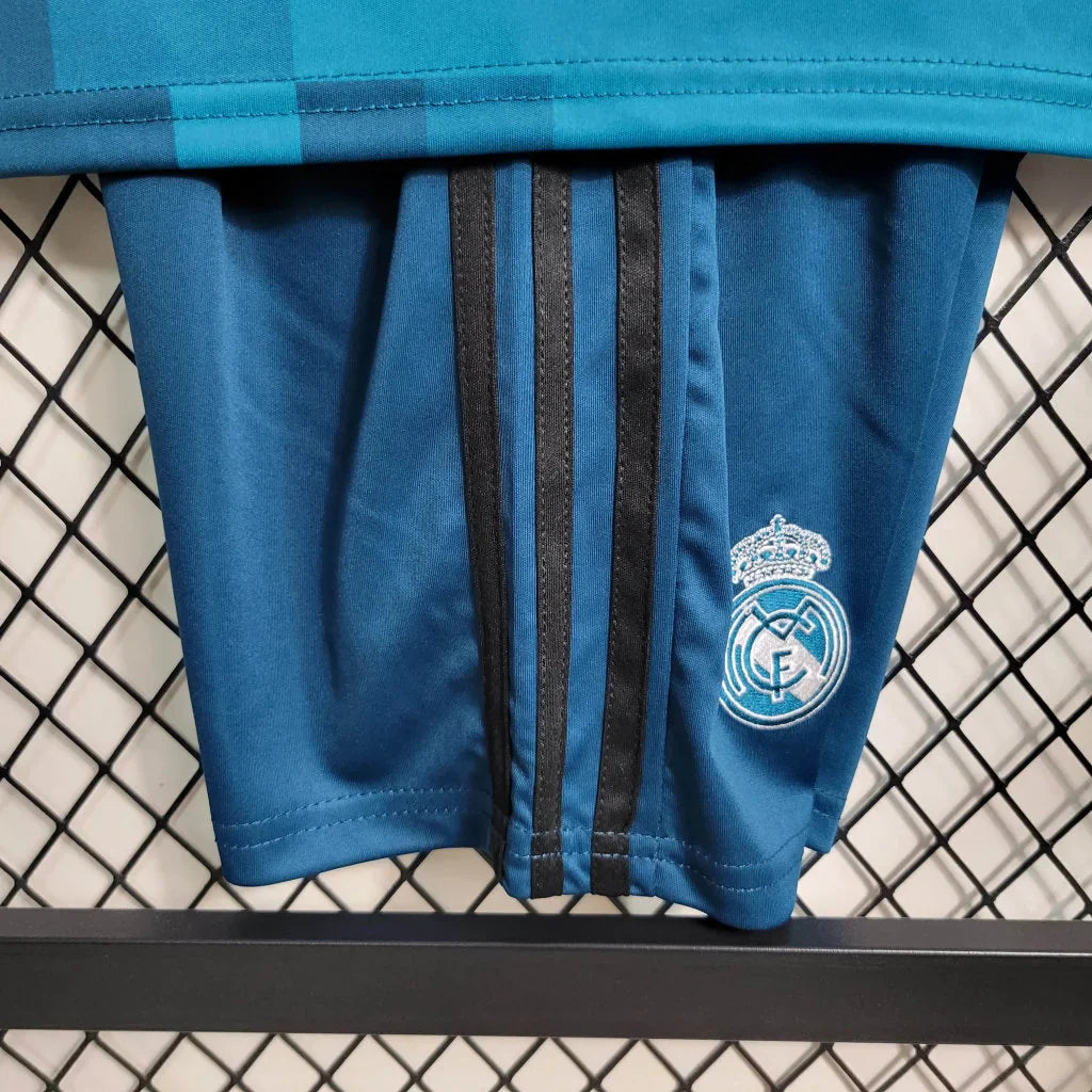 2017/2018 Retro Kids Size Real Madrid Third Away Football Shirt FTBL4ALL