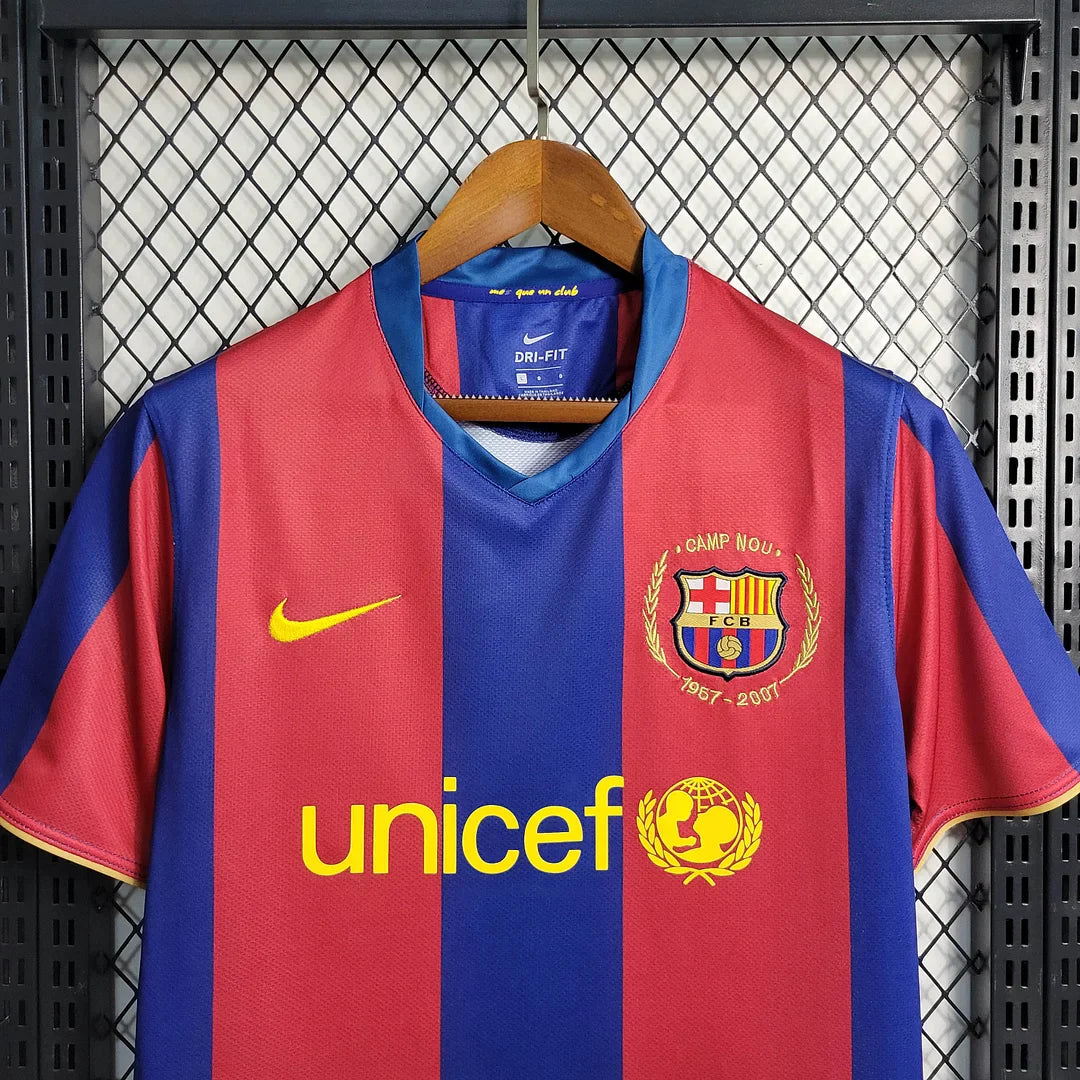 2007/2008 Retro Barcelona Home Football Shirt 1:1 Thai Quality FTBL4ALL