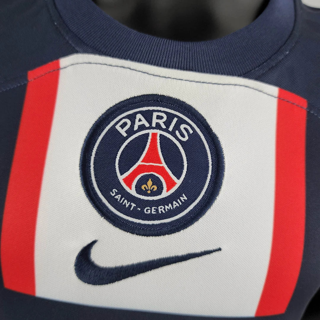 2022/2023 Psg Paris Saint-Germain Home Football Shirt 1:1 Thai Quality Kids Size FTBL4ALL