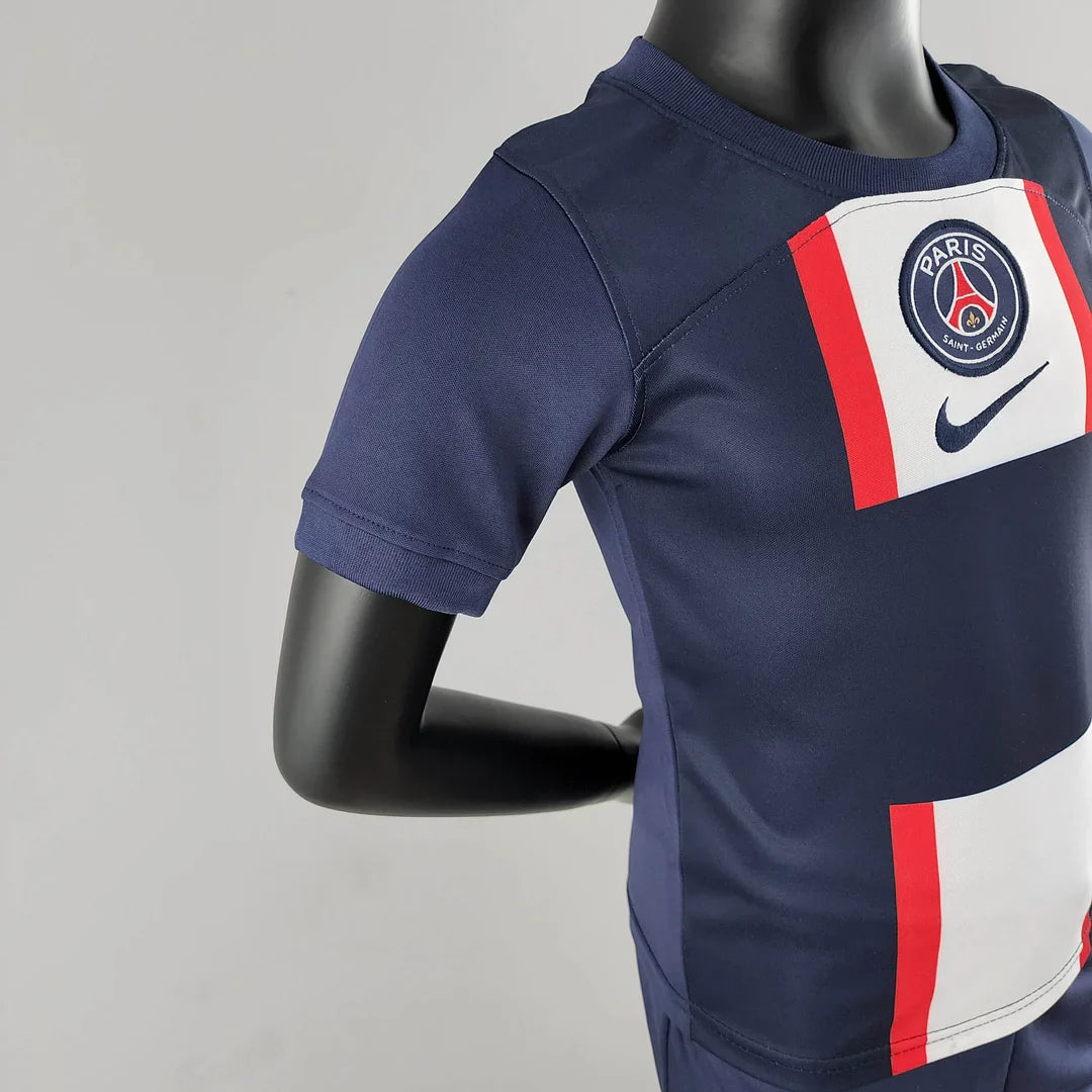 2022/2023 Psg Paris Saint-Germain Home Football Shirt 1:1 Thai Quality Kids Size FTBL4ALL