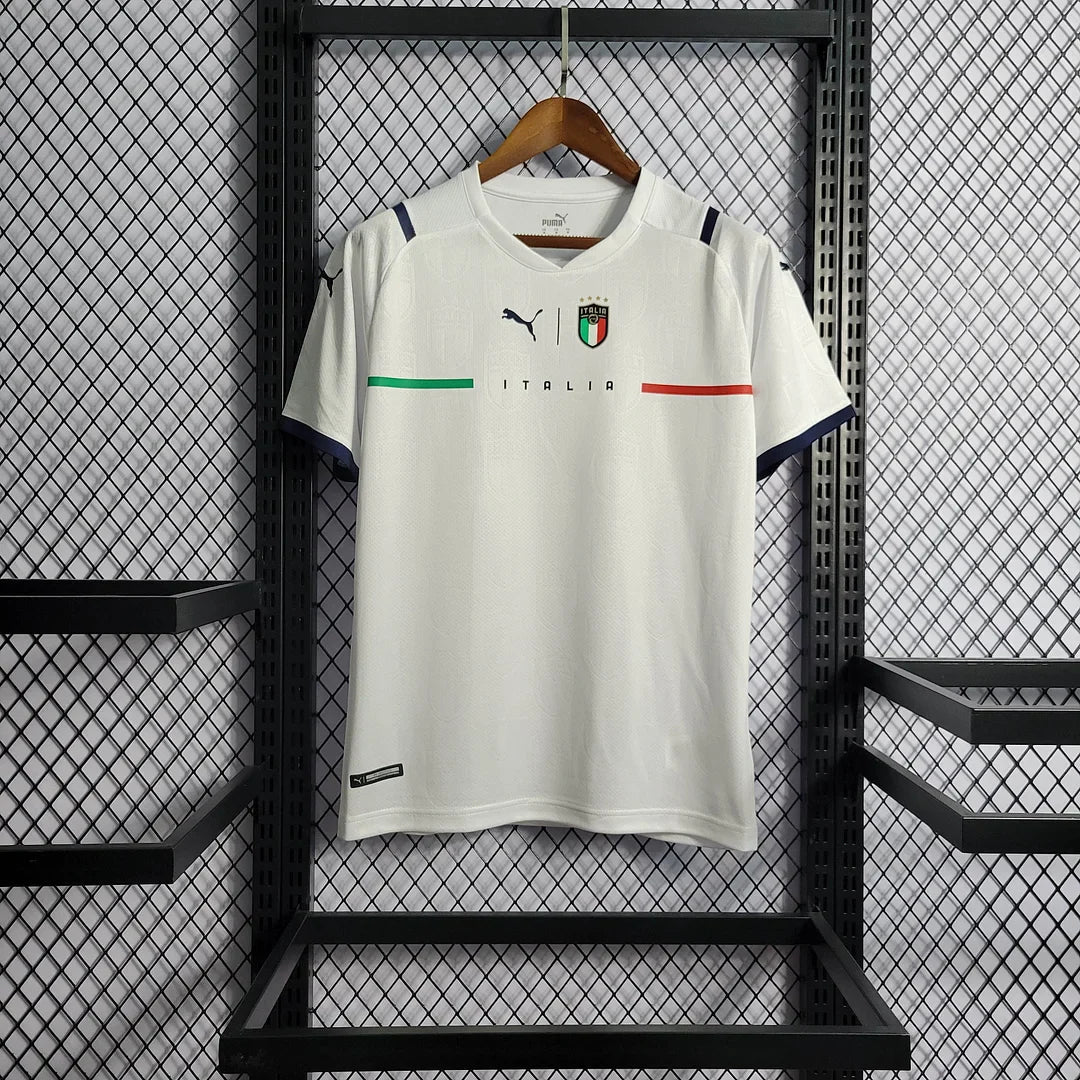Soccer Shirt Italy 2021 White Away FTBL4ALL