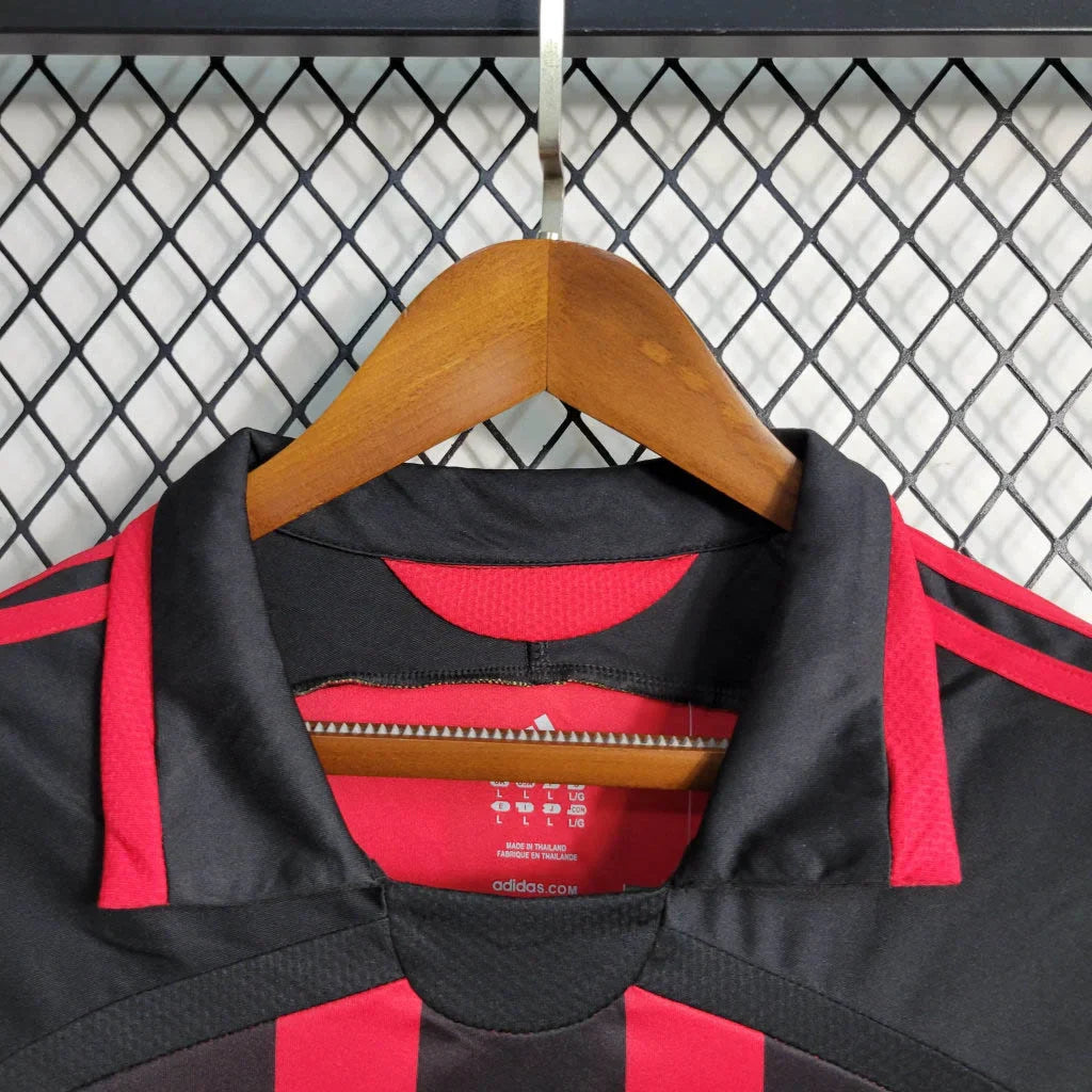 2006/2007 Retro Long Sleeve AC Milan Home Football Shirt 1:1 Thai Quality FTBL4ALL