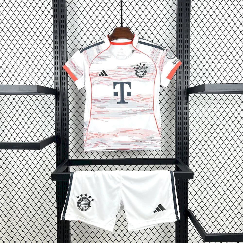 2025/2026 Bayern Munchen Away Football Shirt Kids Size FTBL4ALL