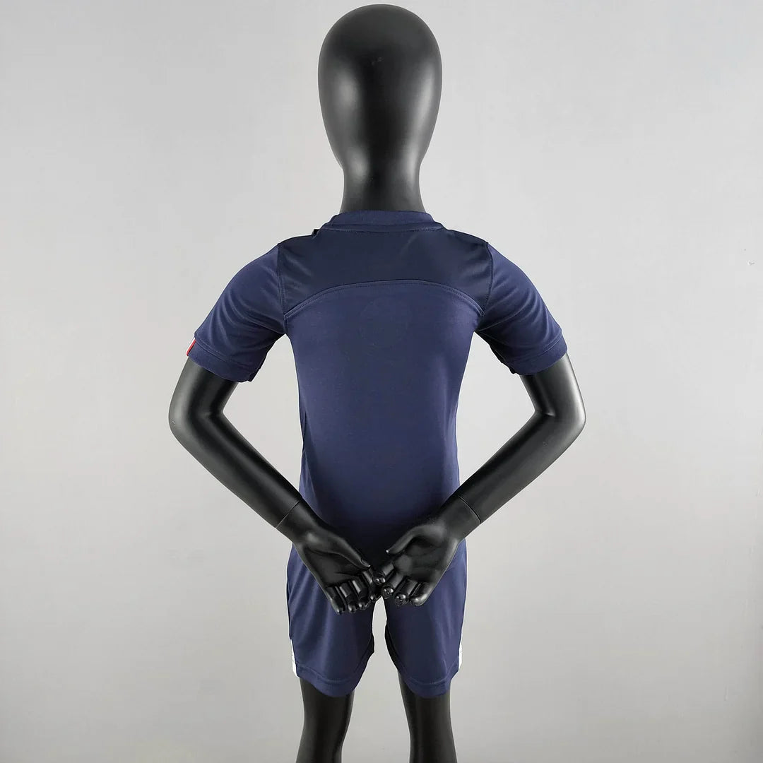 2022/2023 Psg Paris Saint-Germain Home Football Shirt 1:1 Thai Quality Kids Size FTBL4ALL