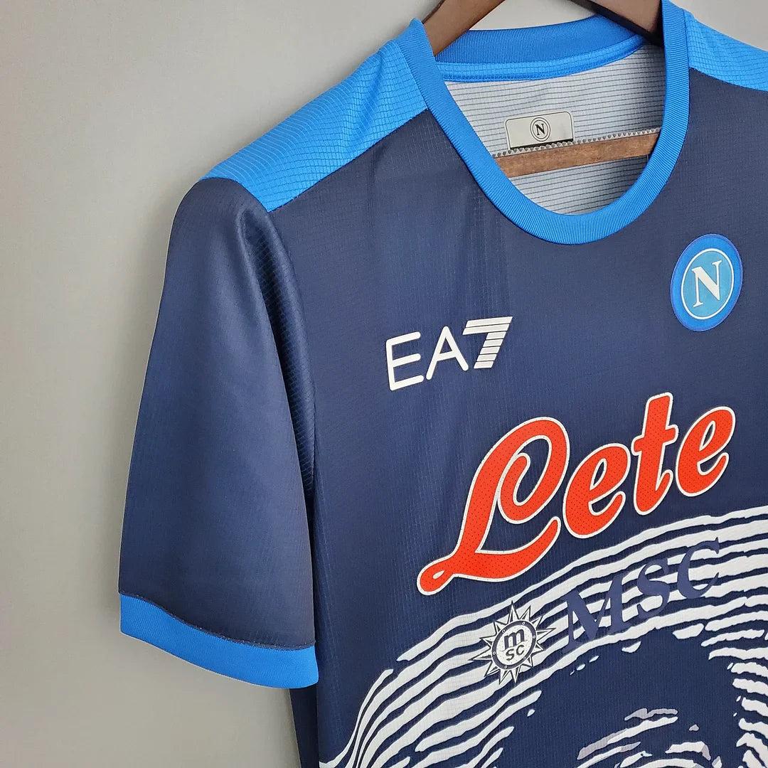 Napoli Soccer Commemorative Edition Blue Jersey 2021/2022 Retro 1:1 Thai Quality FTBL4ALL