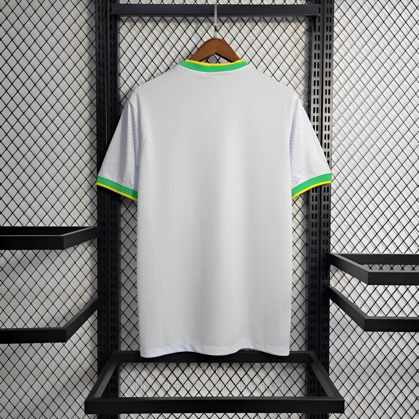 Brazil 2022 Special Edition White Football Shirt FTBL4ALL