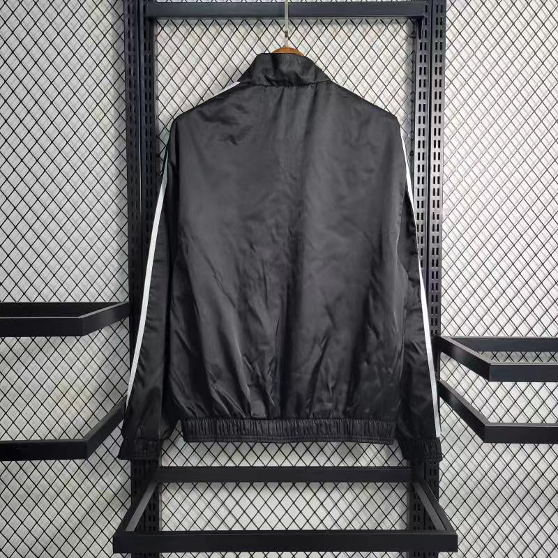 Real Madrid Windbreaker Jacket Black 23/24 FTBL4ALL