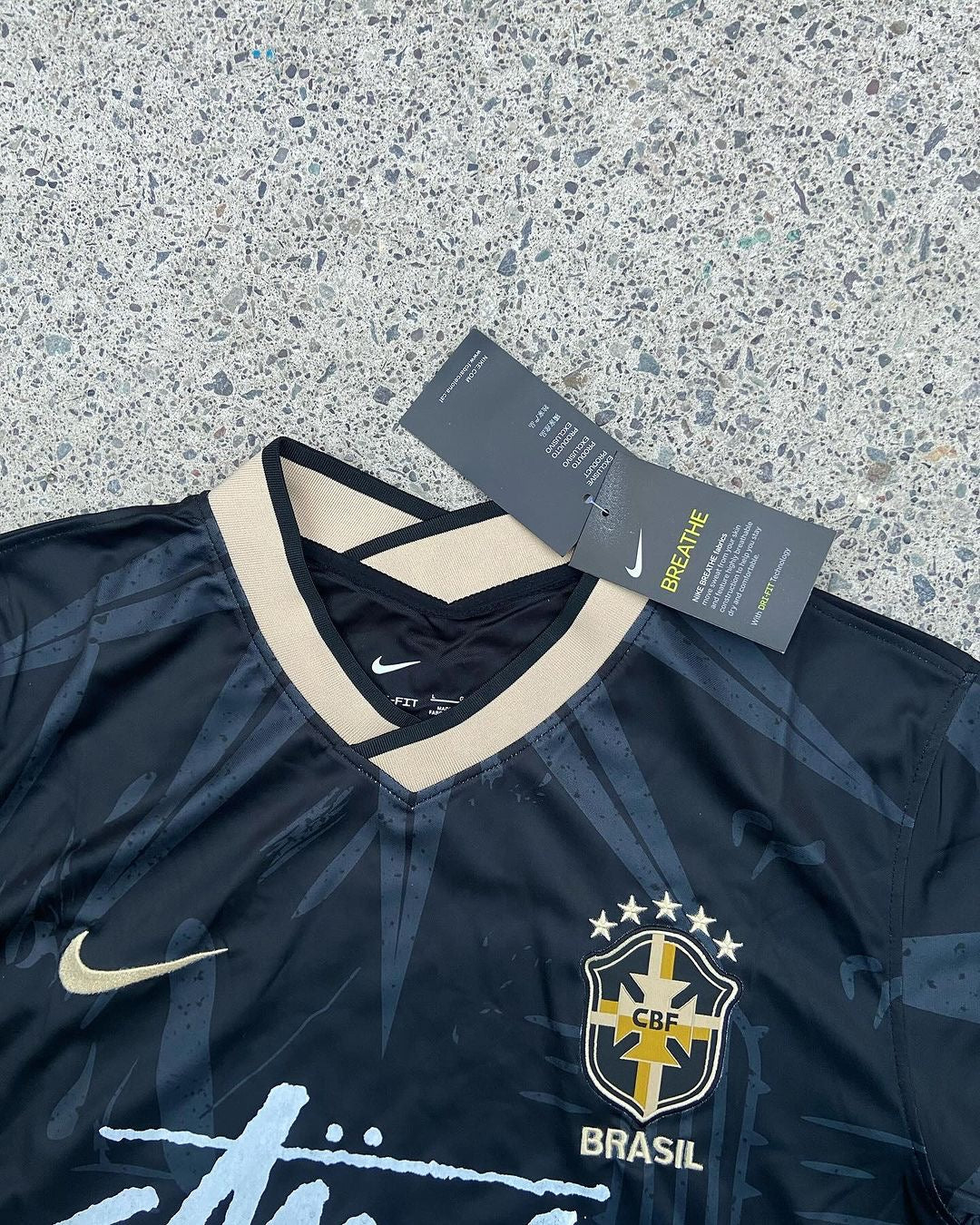 Brazil 2022 Stussy x Special Edition Jersey FTBL4ALL