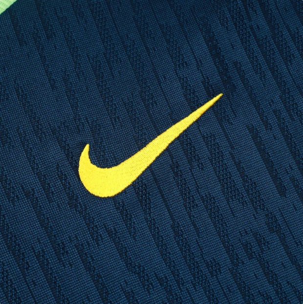 2024 Brazil Dark Blue Half-Pull Tracksuit FTBL4ALL