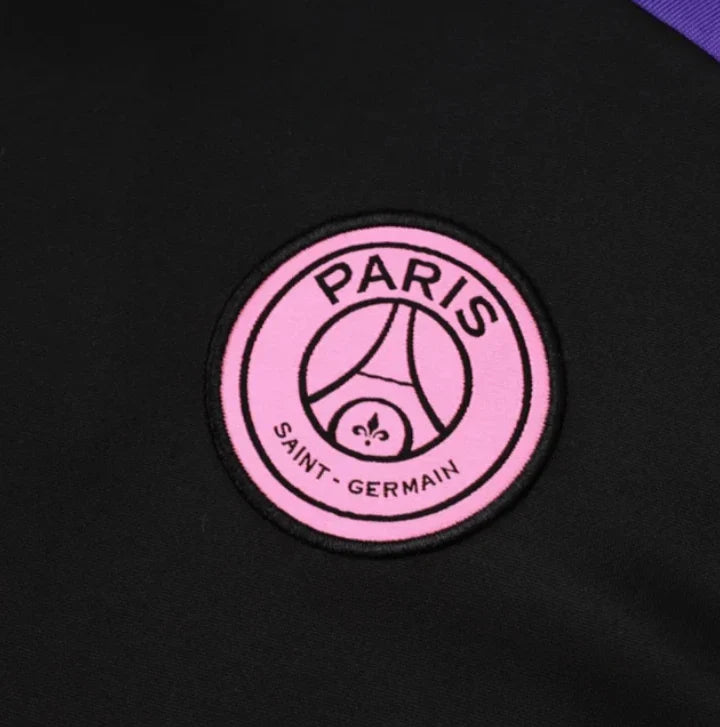 2023/2024 PSG Paris Saint-Germain Purple Half-Pull Tracksuit FTBL4ALL